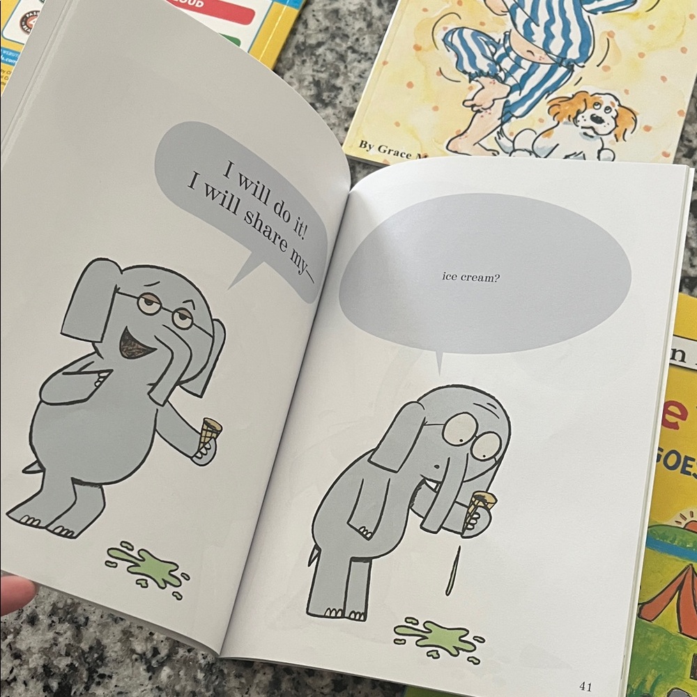 Level 1 Kids Books Pete the Cat Dinotrux Dexter Pig In a Wig Elephant and Piggie - Picture 8 of 10